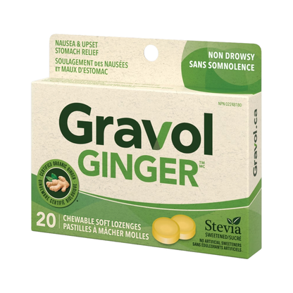 Gravol Ginger Natural Source Lozenges