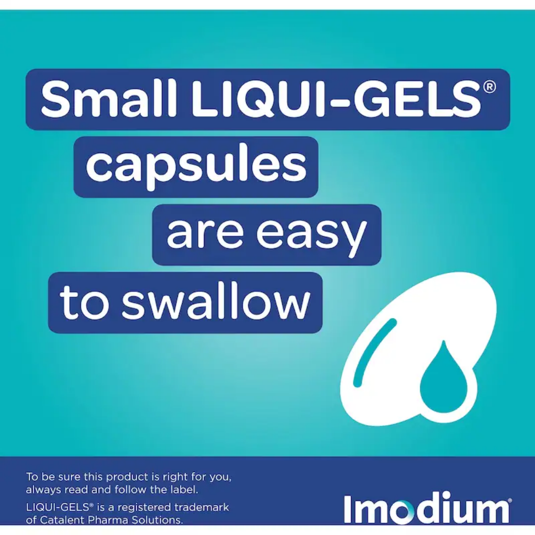 Imodium Diarrhea Relief Liqui-Gels - 2mg