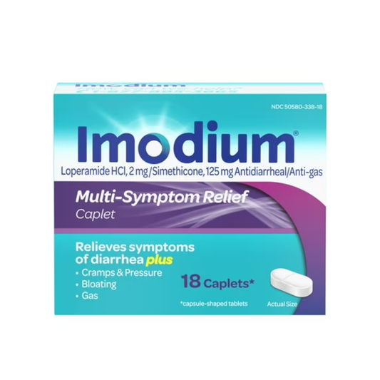 Imodium Multi-Symptom Relief Caplets - 2mg