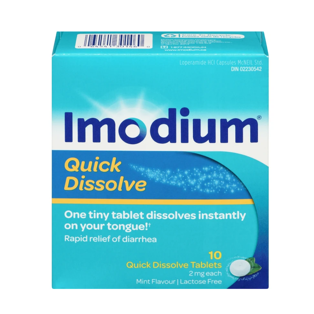 Imodium Quick Dissolve Tablets - 2mg