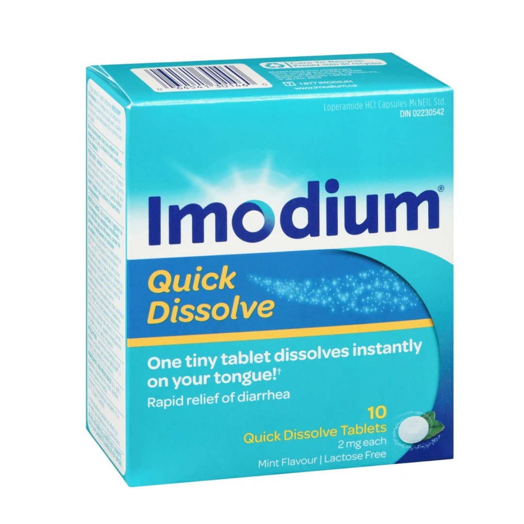 Imodium Quick Dissolve Tablets - 2mg