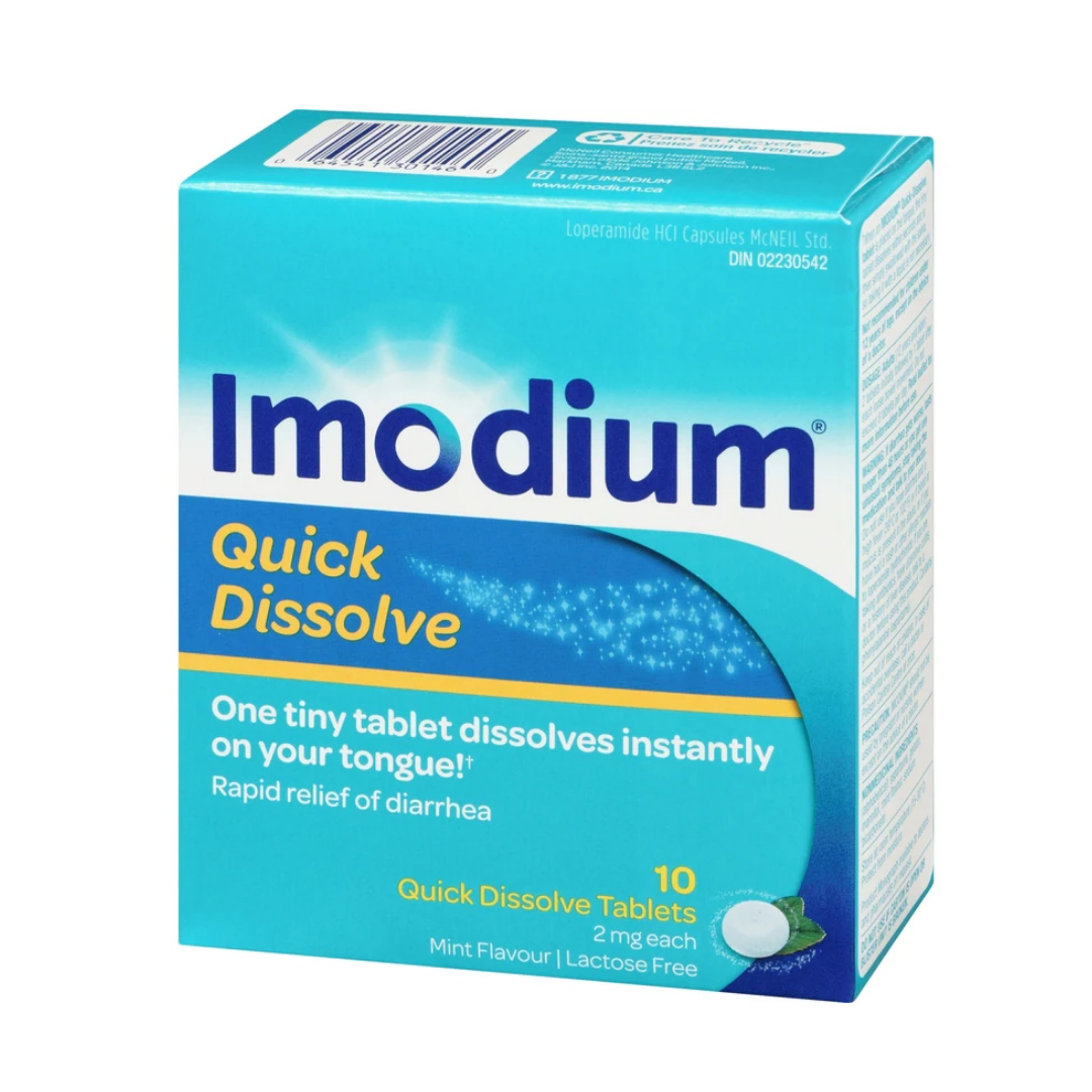 Imodium Quick Dissolve Tablets - 2mg