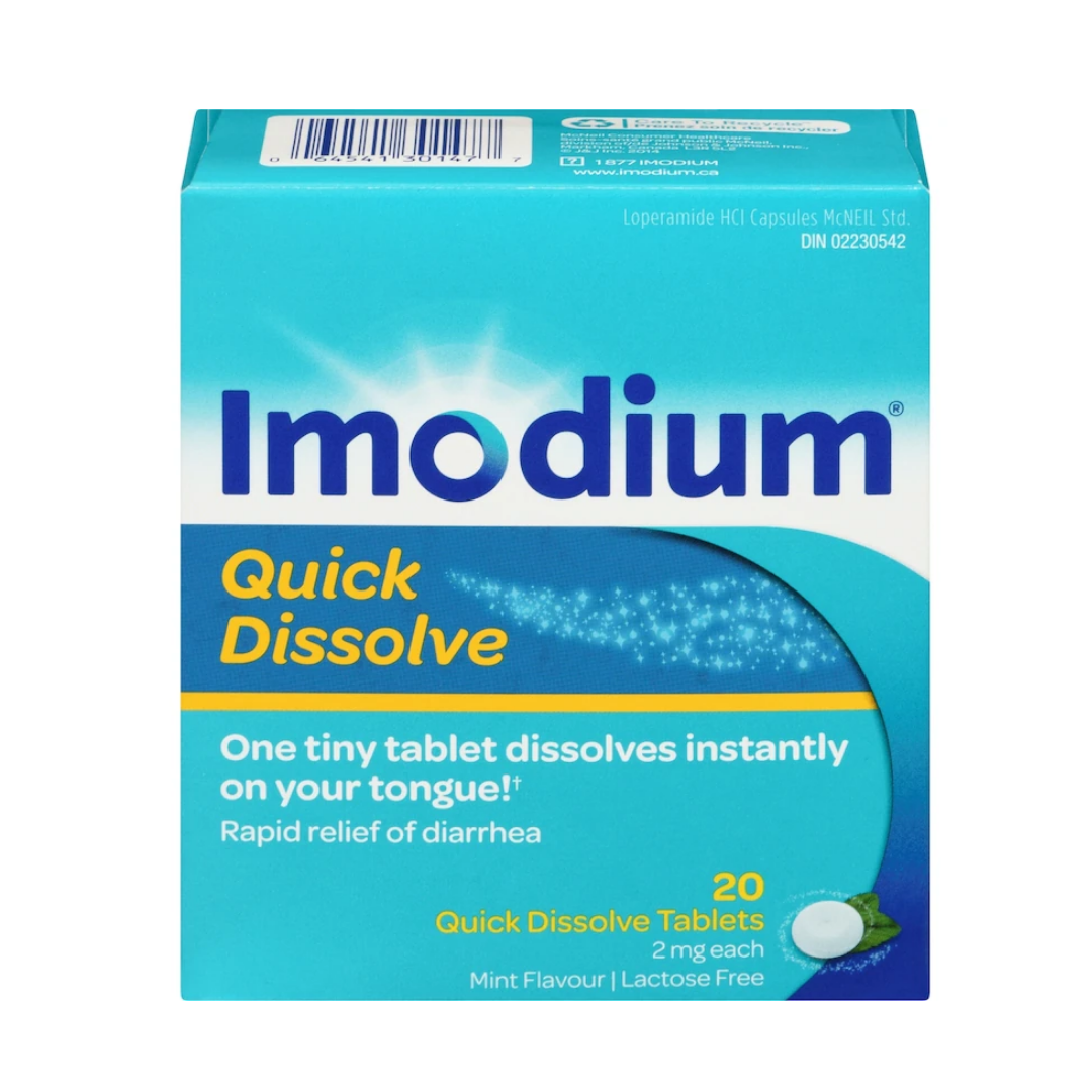Imodium Quick Dissolve Tablets - 2mg