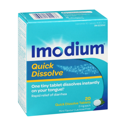 Imodium Quick Dissolve Tablets - 2mg