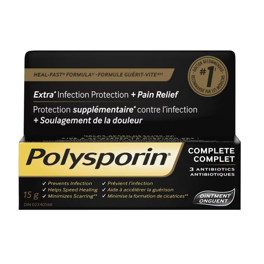 Polysporin Complete Antibiotic Ointment