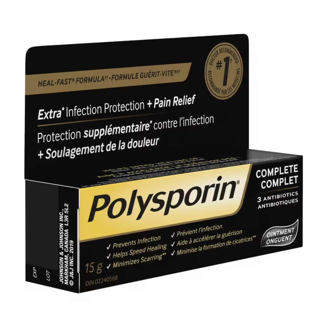 Polysporin Complete Antibiotic Ointment