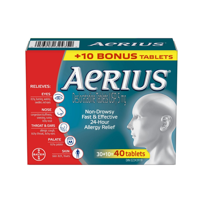 Aerius Allergy Medicine - 5mg