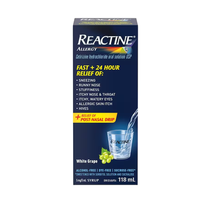 Reactine Liquid Allergy Medicine