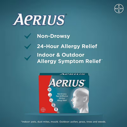 Aerius Allergy Relief Tablets - 5mg