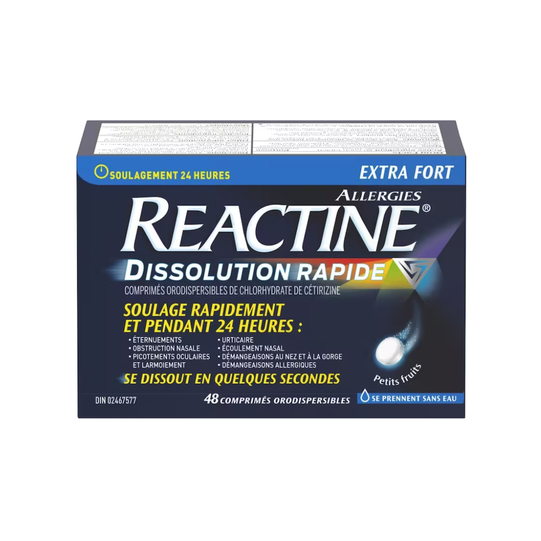 Reactine Rapid Dissolve Allergy Relief Extra Strength - 10mg
