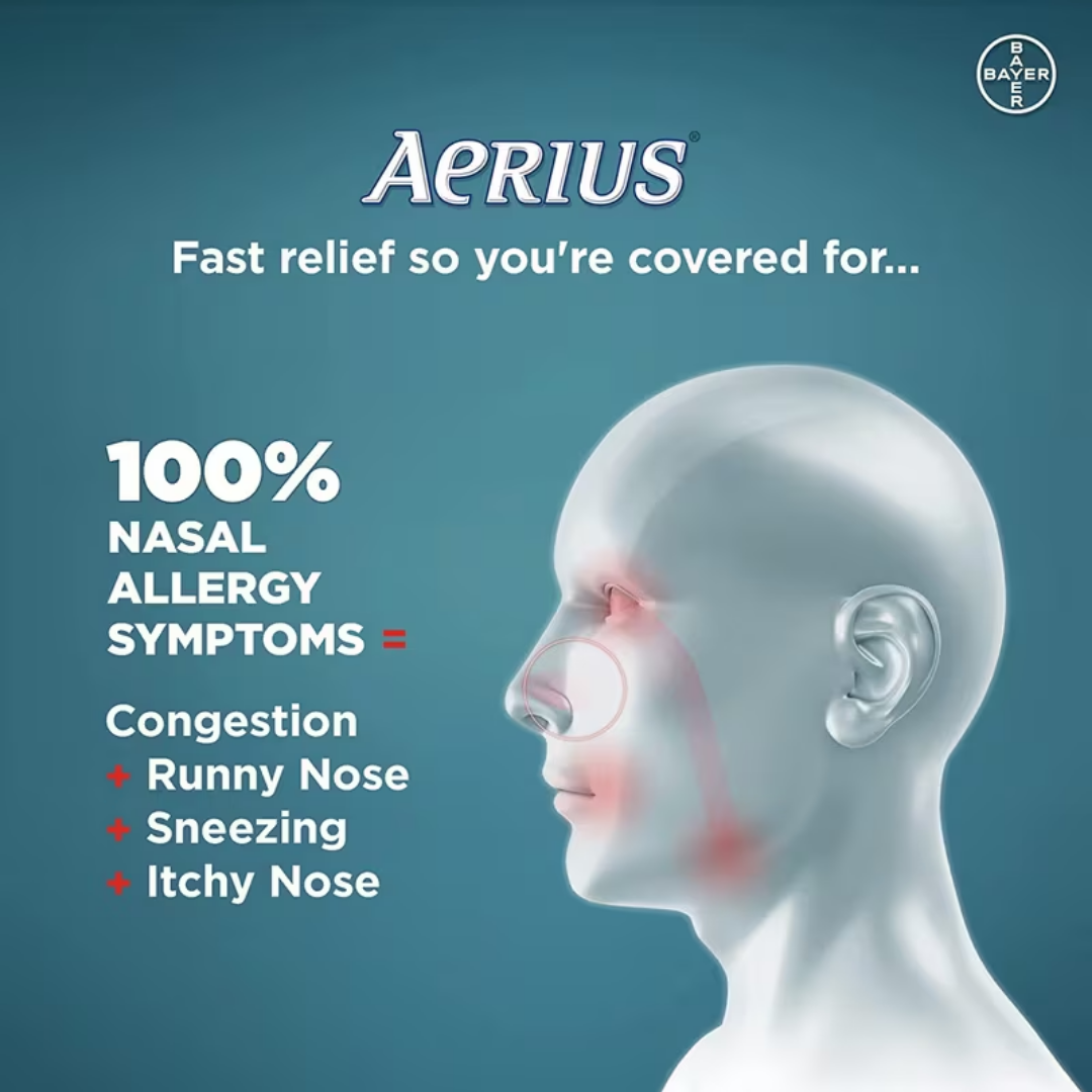 Aerius Allergy Relief Tablets - 5mg