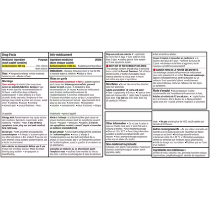Tylenol Extra Strength Acetaminophen - 500mg