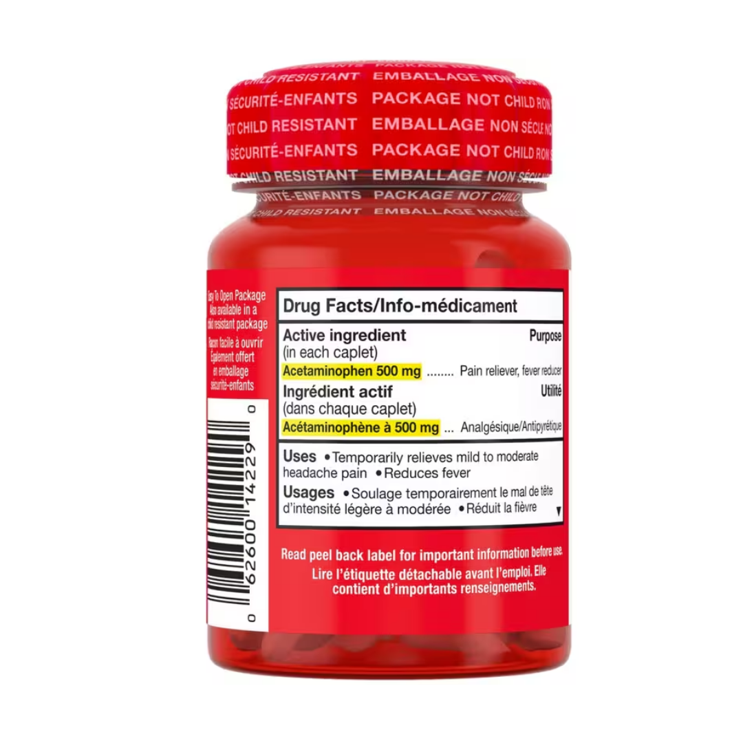 Tylenol Extra Strength Acetaminophen - 500mg