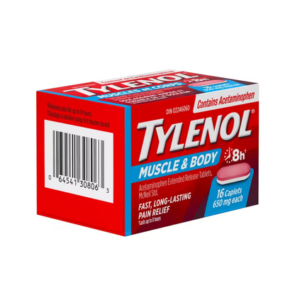 Tylenol Muscle & Body Pain Relief - 650mg