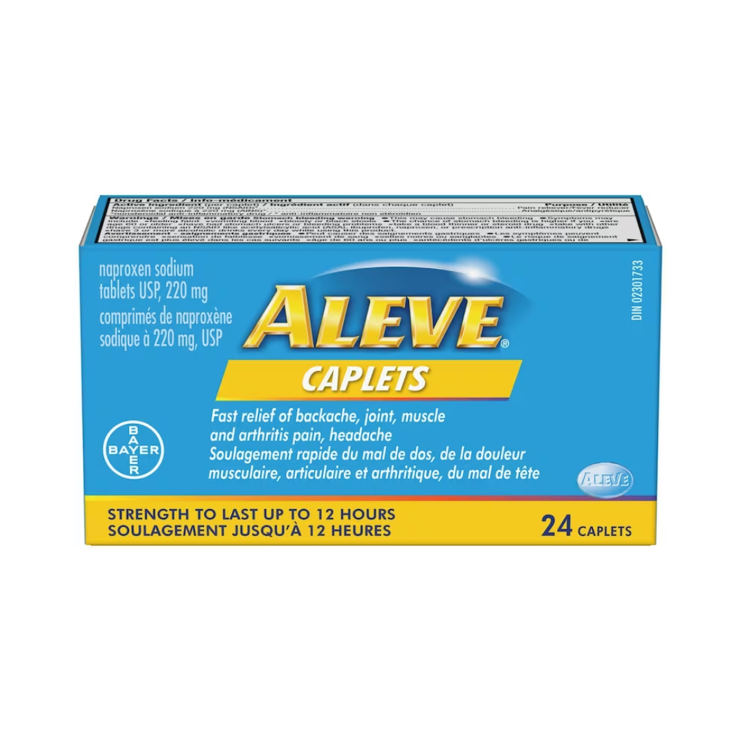 Aleve Naproxen Sodium Caplets - 220mg