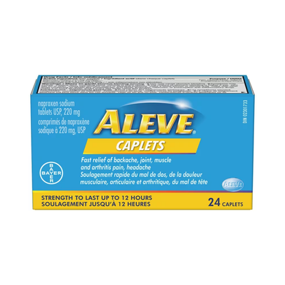 Aleve Naproxen Sodium Caplets - 220mg