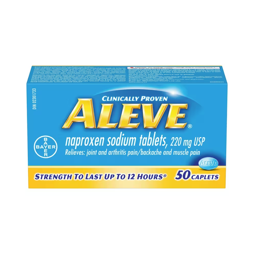 Aleve Naproxen Sodium Caplets - 220mg