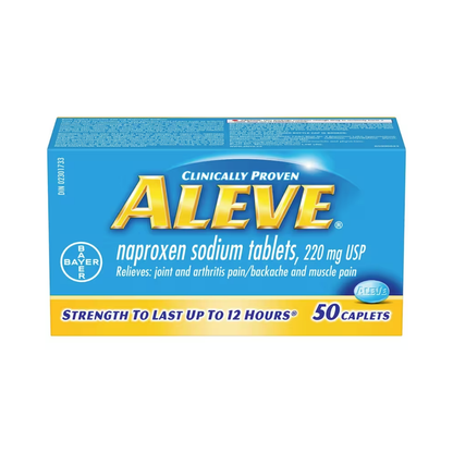 Aleve Naproxen Sodium Caplets - 220mg