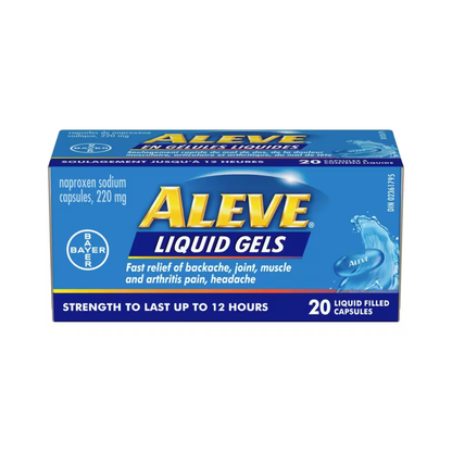 Aleve Naproxen Sodium Liquid Gels - 220 mg
