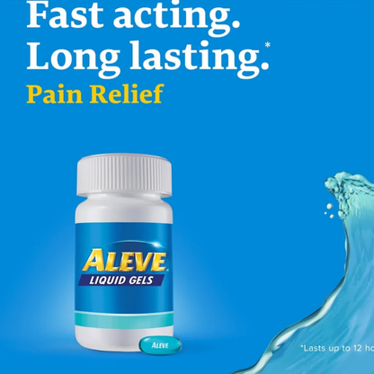 Aleve Naproxen Sodium Liquid Gels - 220 mg