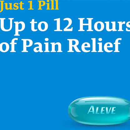 Aleve Naproxen Sodium Liquid Gels - 220 mg