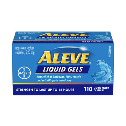 Aleve Naproxen Sodium Liquid Gels - 220 mg
