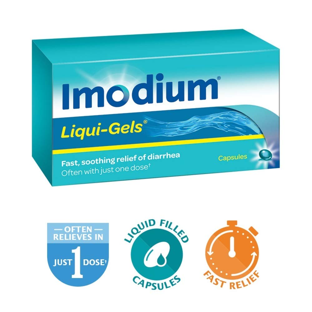 Imodium Diarrhea Relief Liqui-Gels - 2mg