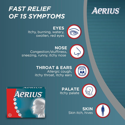 Aerius Allergy Medicine - 5mg
