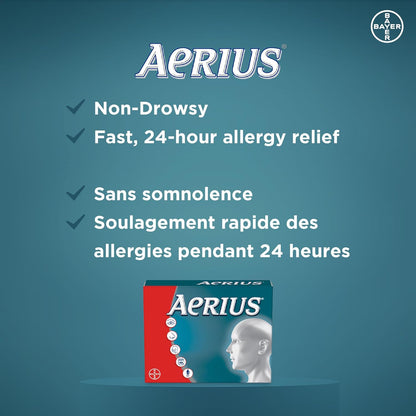 Aerius Allergy Medicine - 5mg