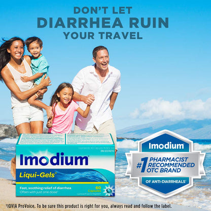Imodium Diarrhea Relief Liqui-Gels - 2mg