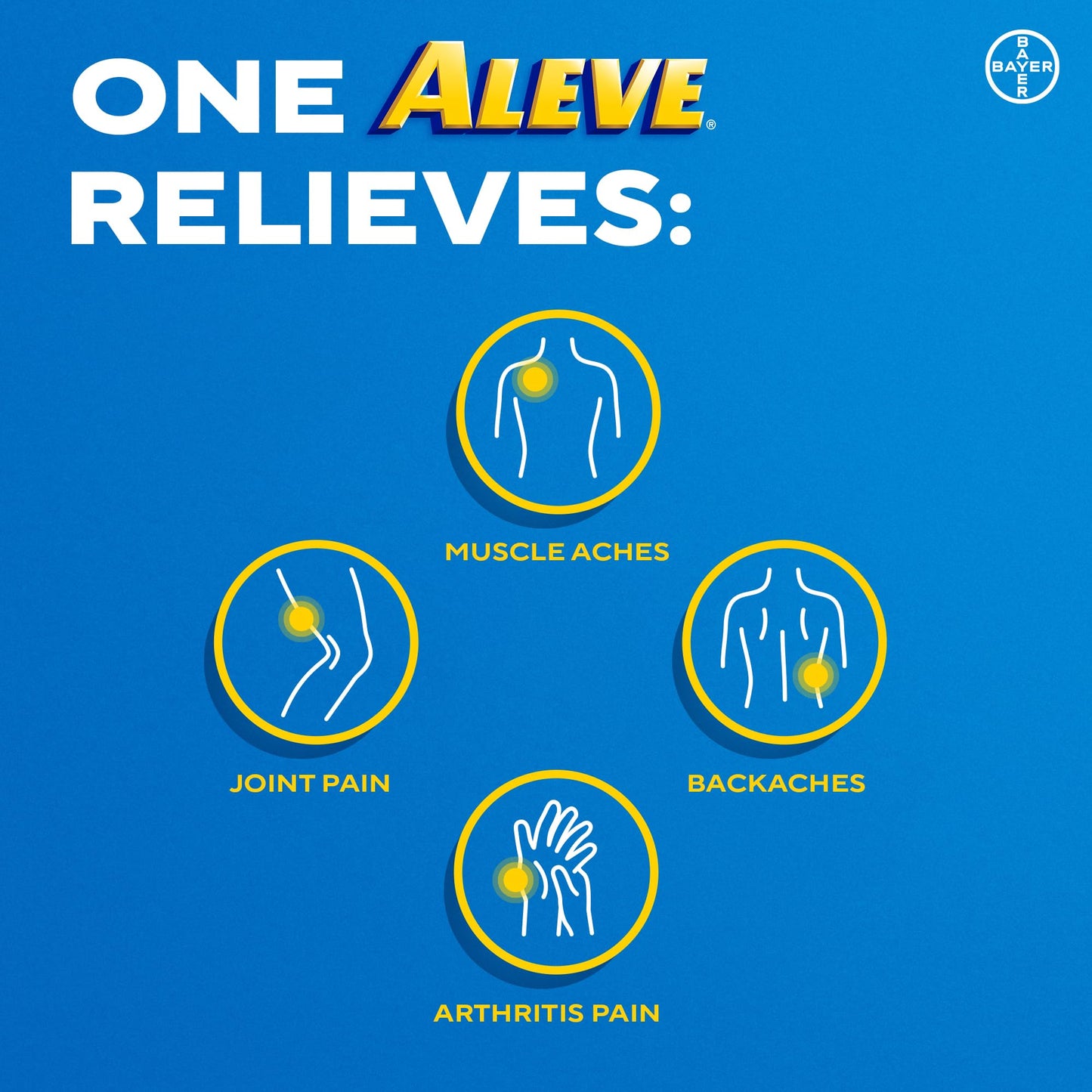 Aleve Naproxen Sodium Caplets - 220mg