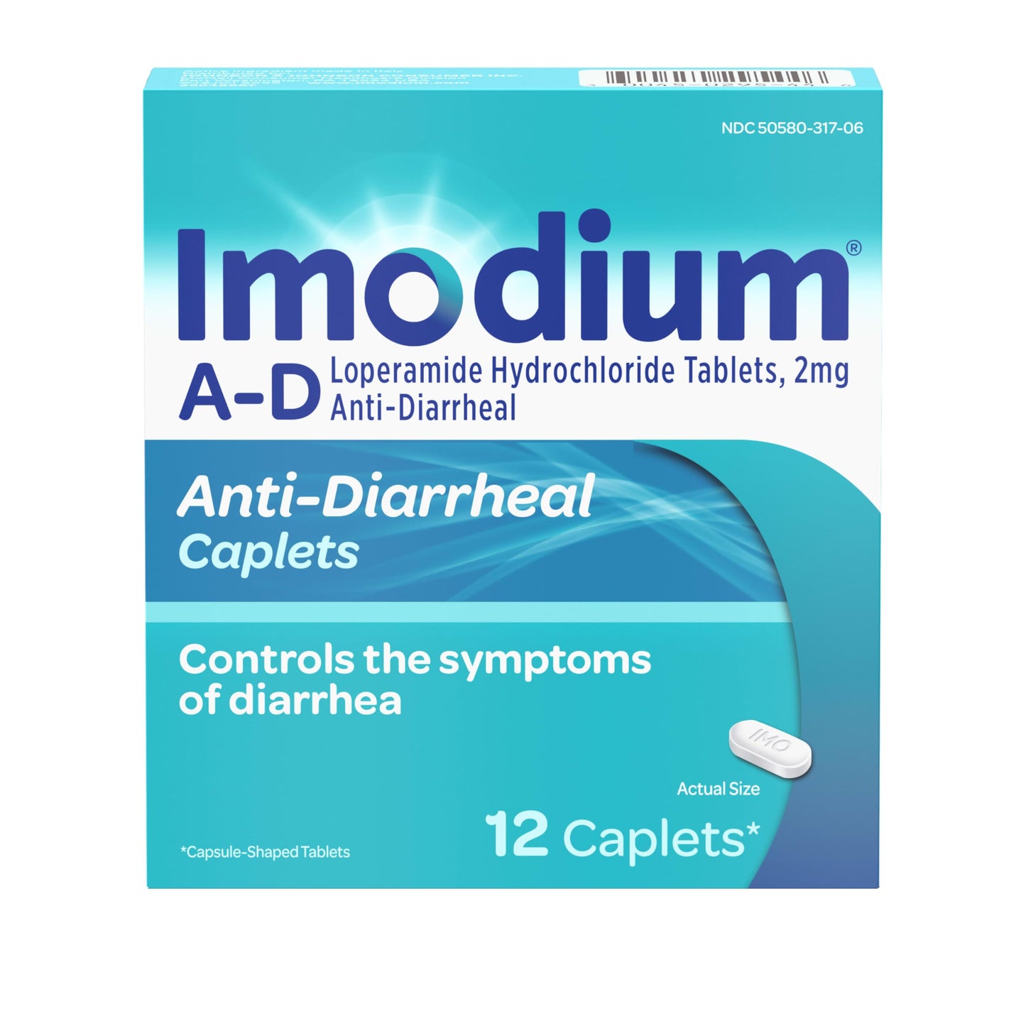 Imodium Anti-Diarrheal Caplets - 2mg