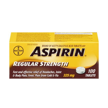Aspirin Regular Strength Tablets - 325mg