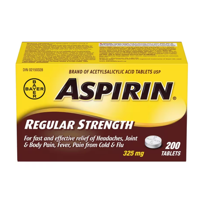 Aspirin Regular Strength Tablets - 325mg