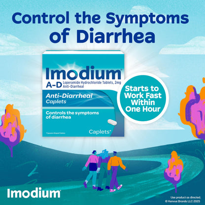 Imodium Anti-Diarrheal Caplets - 2mg