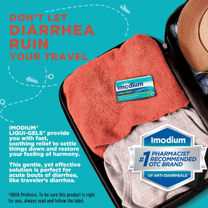 Imodium Diarrhea Relief Liqui-Gels - 2mg