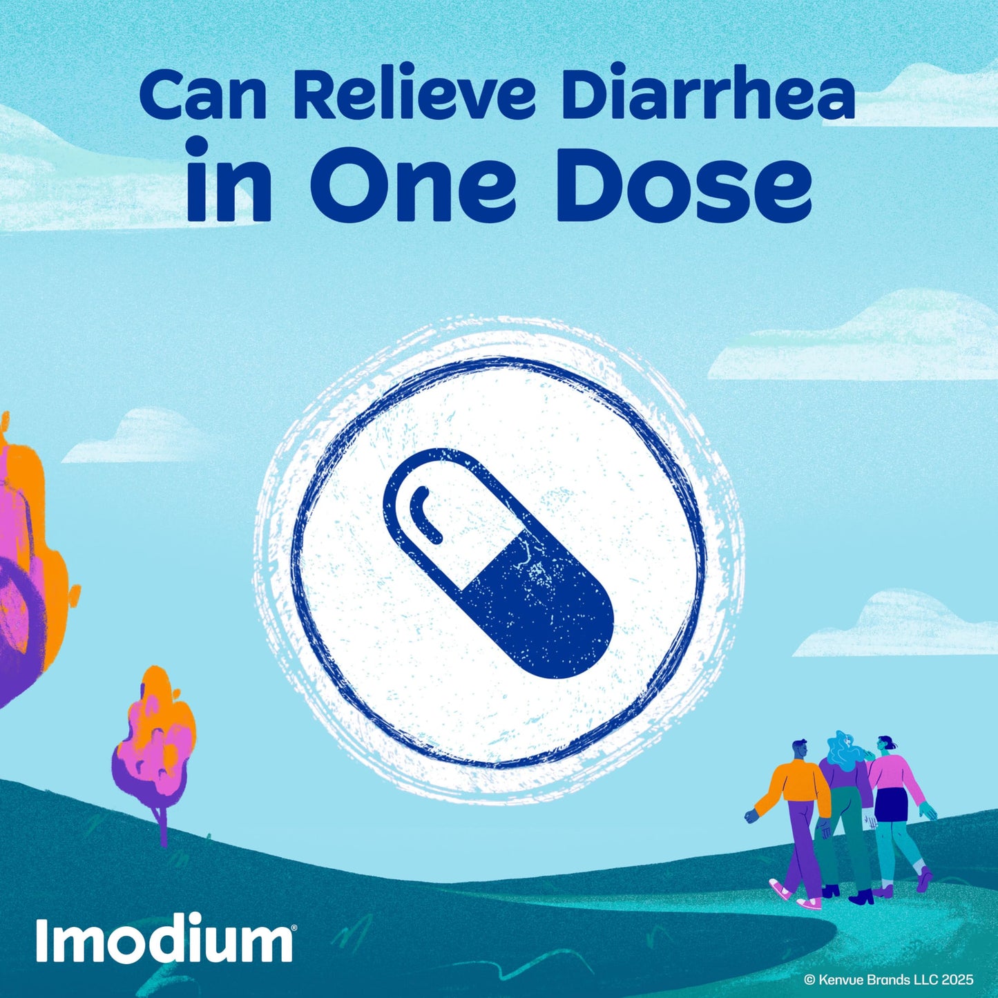 Imodium Anti-Diarrheal Caplets - 2mg
