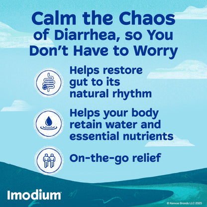 Imodium Anti-Diarrheal Caplets - 2mg