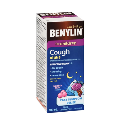 Benylin Nighttime Cold Syrup